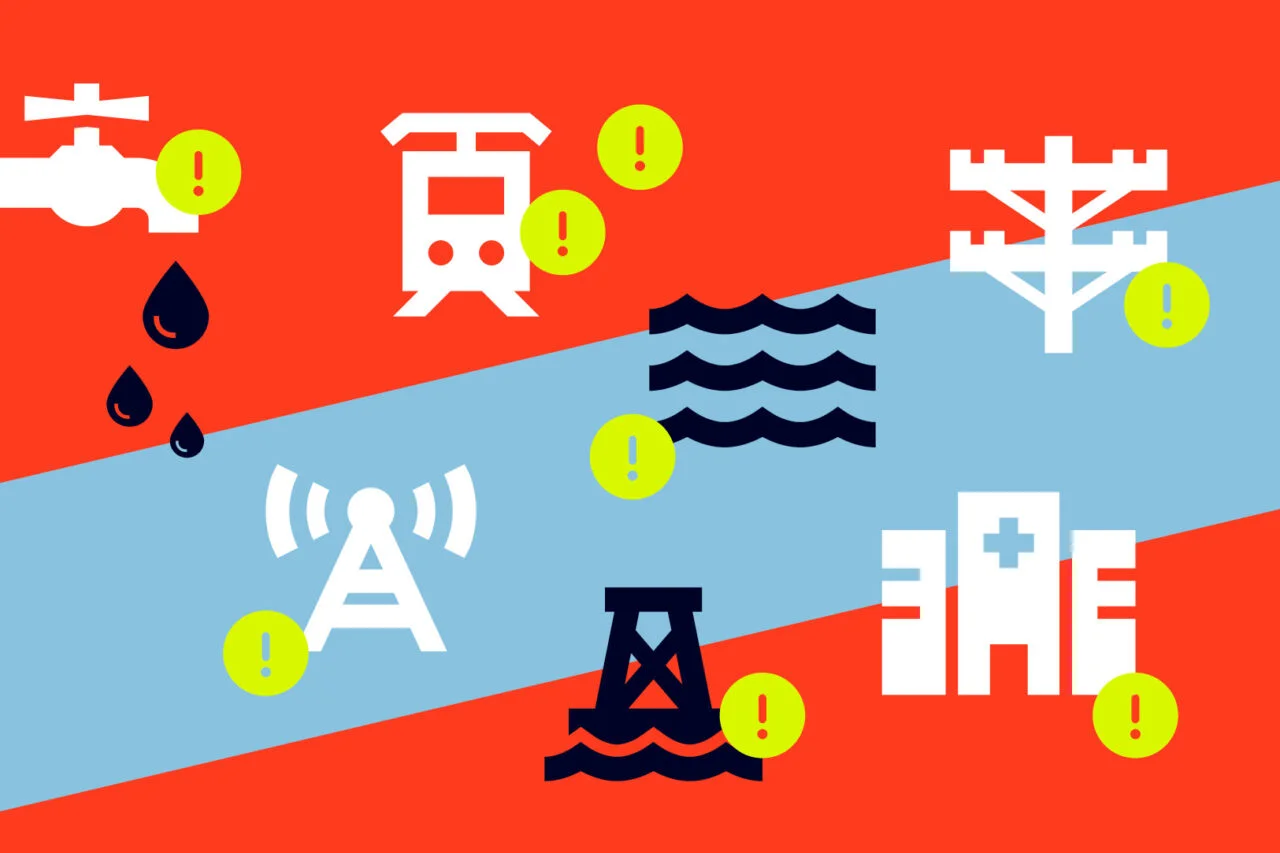 Critical Infrastucture icons