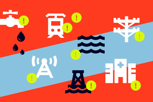 Critical Infrastucture icons