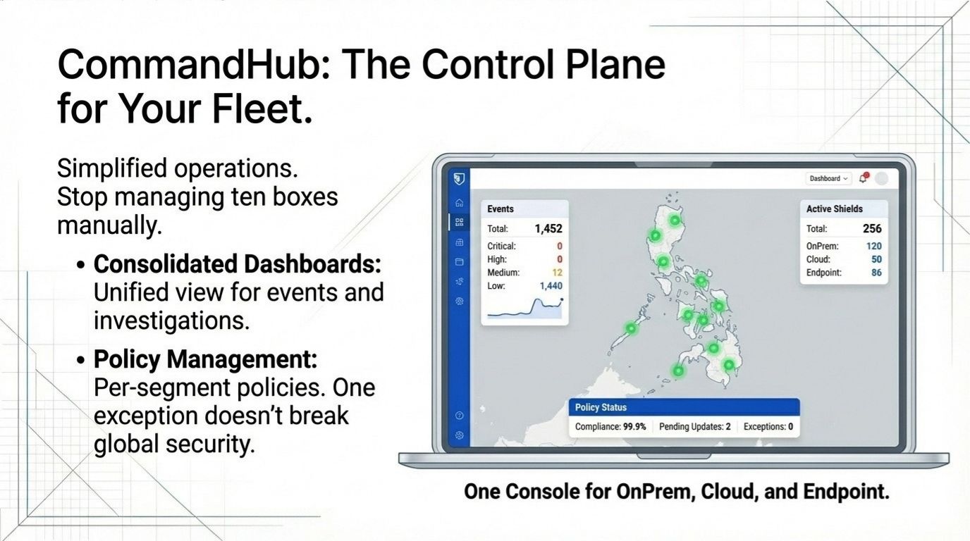 CommandHub: The Control Plane for Your Fleet.